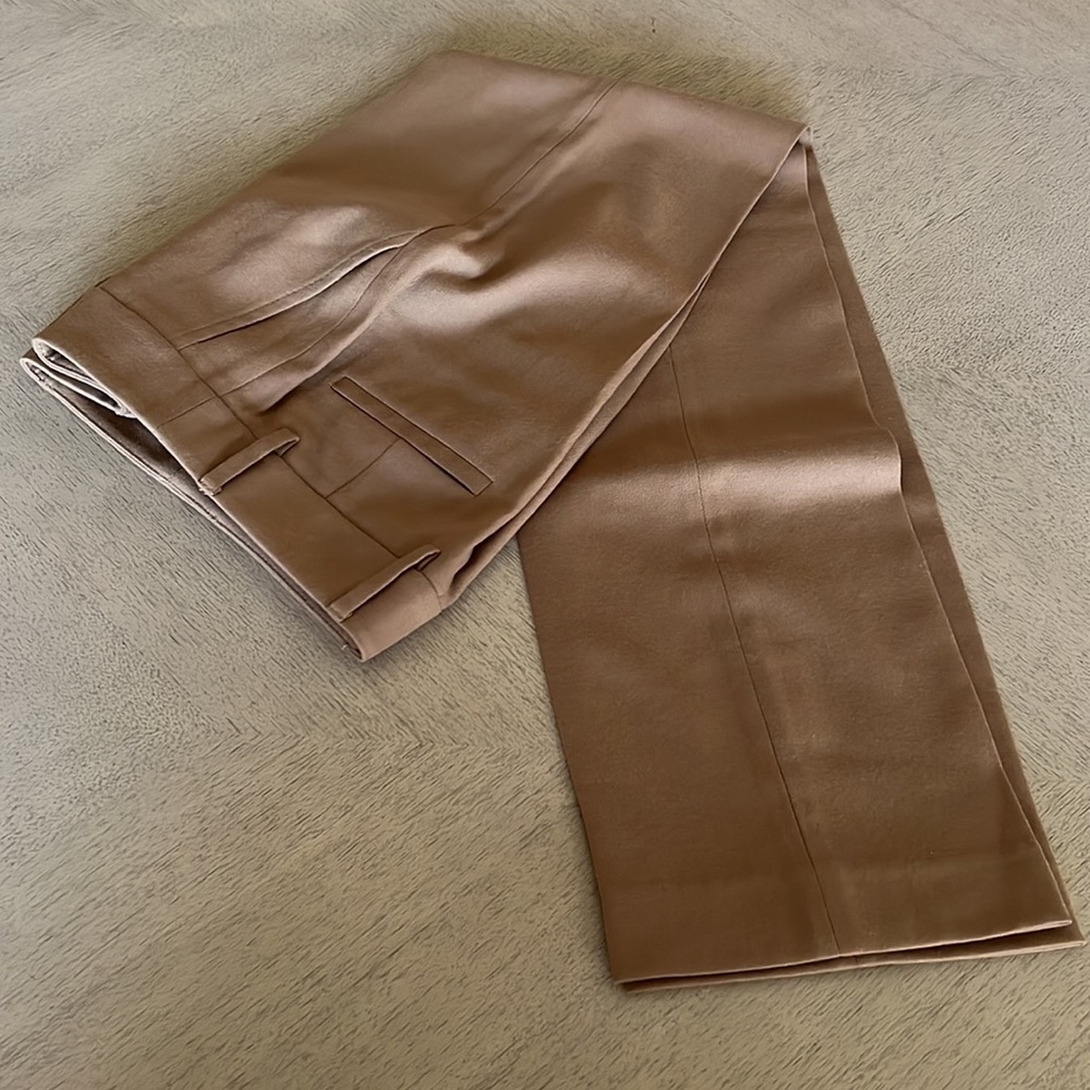 Missoni formal beige tan brown wool dress pants size ITA 40 4